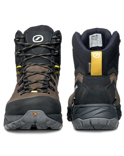 Scarpa Rush TRK Pro GTX Gore-Tex Men's Trekking Boots, Volcano/Mustard