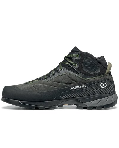 Scarpa Rapid XT Mid GTX Gore-Tex Scarponi Avvicinamento/Trekking Uomo, Shark/Military