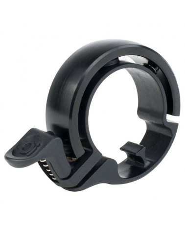 Knog. Oi Classic Large Bicycle Ring Bell Ø 23,8 - 31,8 mm, Black