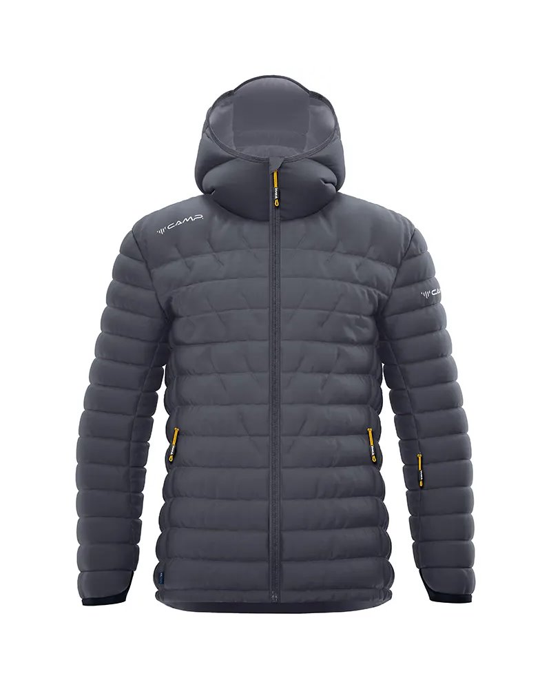 Camp Nivix Light Men's Down Jacket, Asphalt Grey/Asphalt Grey