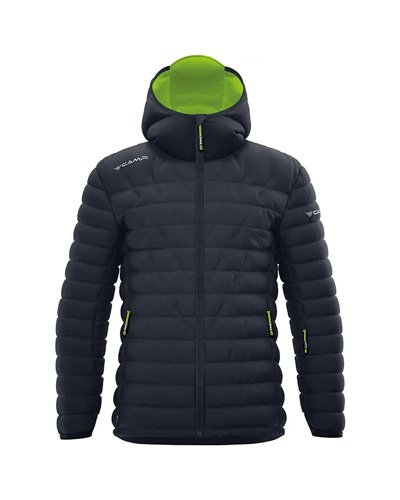 Camp Nivix Light Men's Down Jacket, Black/Lime