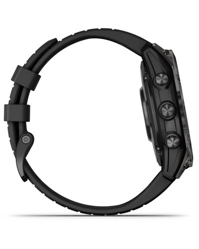 Garmin Epix Pro (Gen 2) Sapphire Cassa 47mm Orologio GPS Cardio Integrato, Carbon Gray DLC Titanium/Black