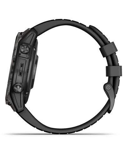 Garmin Epix Pro (Gen 2) Sapphire Cassa 47mm Orologio GPS Cardio Integrato, Carbon Gray DLC Titanium/Black