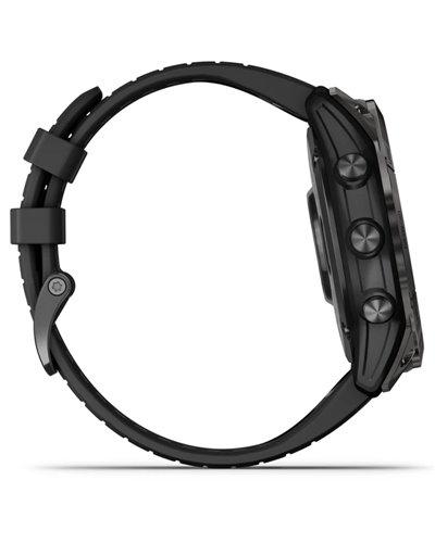 Garmin Epix Pro (Gen 2) Sapphire Cassa 51mm Orologio GPS Cardio Integrato, Carbon Gray DLC Titanium/Black