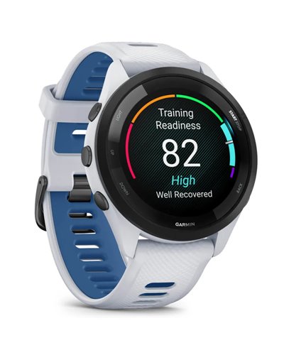 Garmin Forerunner 265 Case 46mm GPS Smartwatch Wrist-Based HR, Whitestone