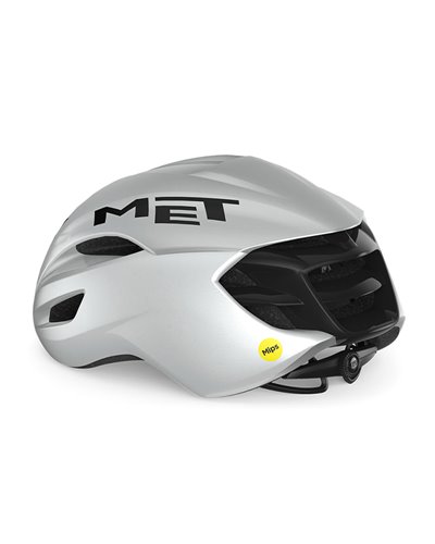 Met Manta MIPS Road Cycling Helmet, Glossy Holographic White