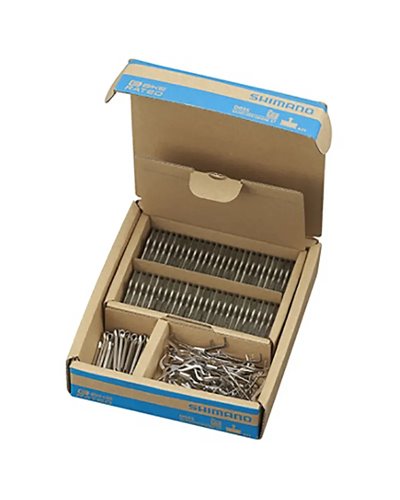 Shimano Resin Brake Pads D03S-RX Spring/Split Pin Included (25 Pairs)