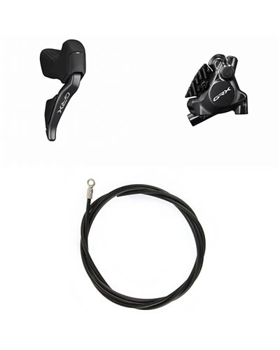 Shimano Dura-Ace Di2 Hydraulic Flat Front Left Disc Brake Kit ST-R9270 + BR-R9270 + 1000mm Hose