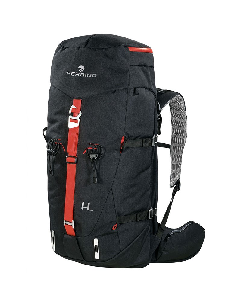 Ferrino X.M.T. 40+5 Zaino Alpinismo/Scialpinismo/Spedizioni, Nero