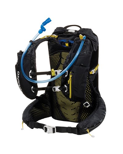 Ferrino X-Dry 15+3 Hydratation Compatible Trail Running Backpack, Black