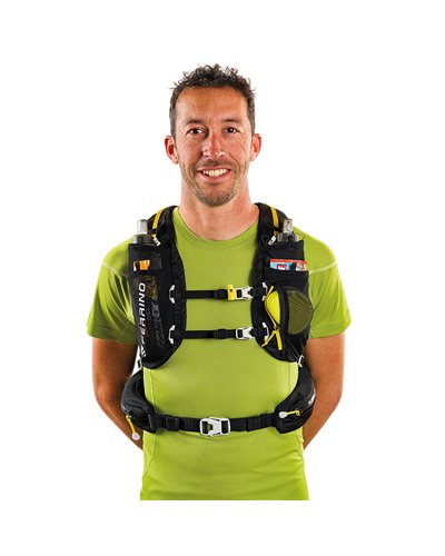 Ferrino X-Dry 15+3 Zaino Trail Running Idrico Compatibile, Nero