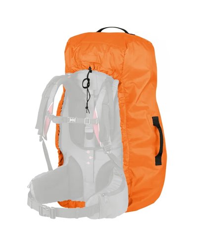 Ferrino Luggage Two Way Backpacks Stuff Sack/Raincover 130 Liters, Orange