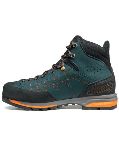 Scarpa Zodiac TRK GTX Gore-Tex Men's Trekking Boots, Petrol/Rust Orange