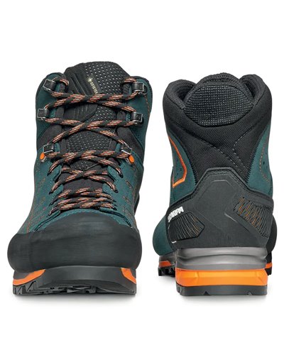 Scarpa Zodiac TRK GTX Gore-Tex Men's Trekking Boots, Petrol/Rust Orange