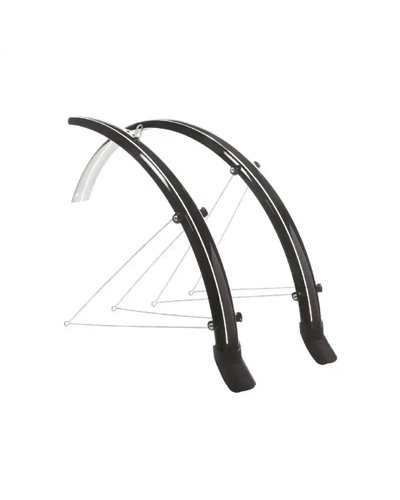 BTA Pair Of Fenders 28 48mm Width, Black