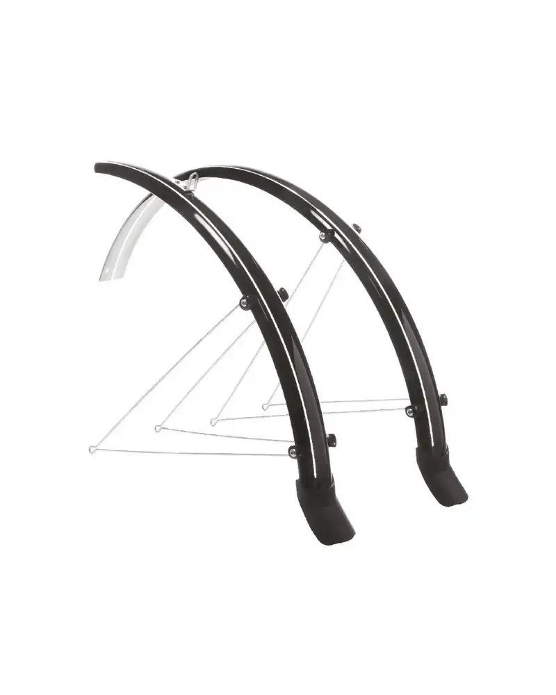 BTA Pair Of Fenders 28 48mm Width, Black