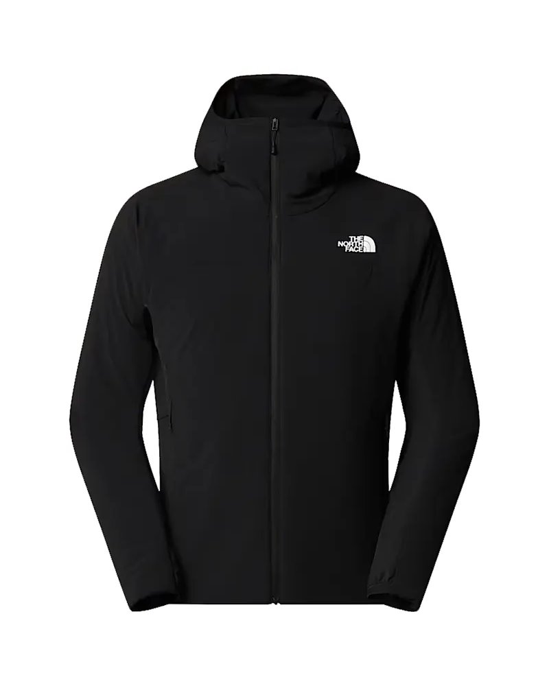 The North Face Summit Casaval Hybrid Men's Hooded Midlayer Jacket, TNF Black/NPF