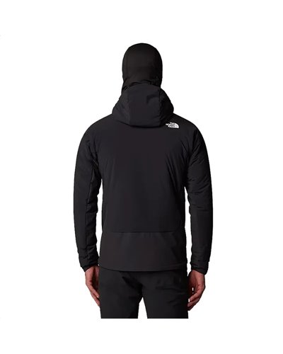 The North Face Summit Casaval Hybrid Giacca Midlayer Uomo con Cappuccio, TNF Black/NPF