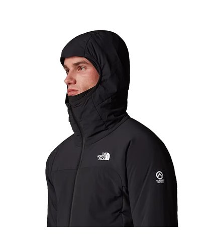 The North Face Summit Casaval Hybrid Men's Hooded Midlayer Jacket, TNF Black/NPF