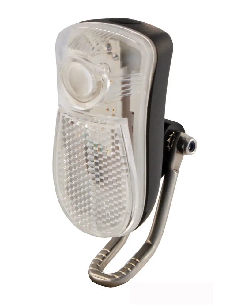 BTA Luce Anteriore a Batteria con 1 Led a Luce Bianca.