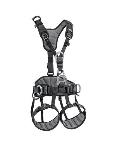 Petzl Avao Imbracatura Taglia 2, Nero/Giallo (EU)