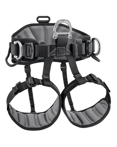 Petzl Avao Sit Imbracatura Taglia 2, Nero/Giallo
