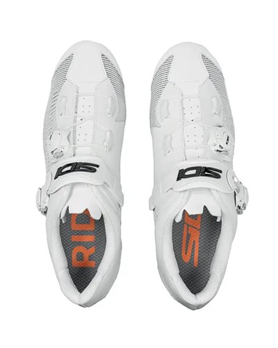 Sidi Genius 10 Knit Scarpe Strada Uomo, Bianco