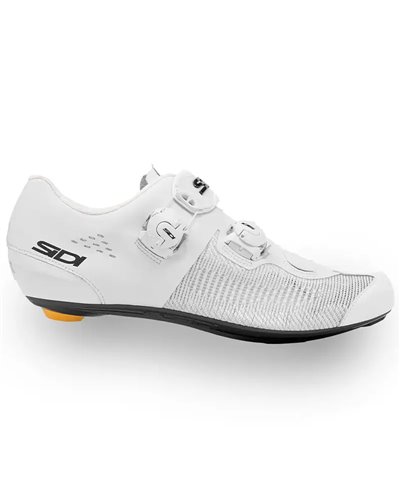 Sidi Genius 10 Knit Scarpe Strada Uomo, Bianco