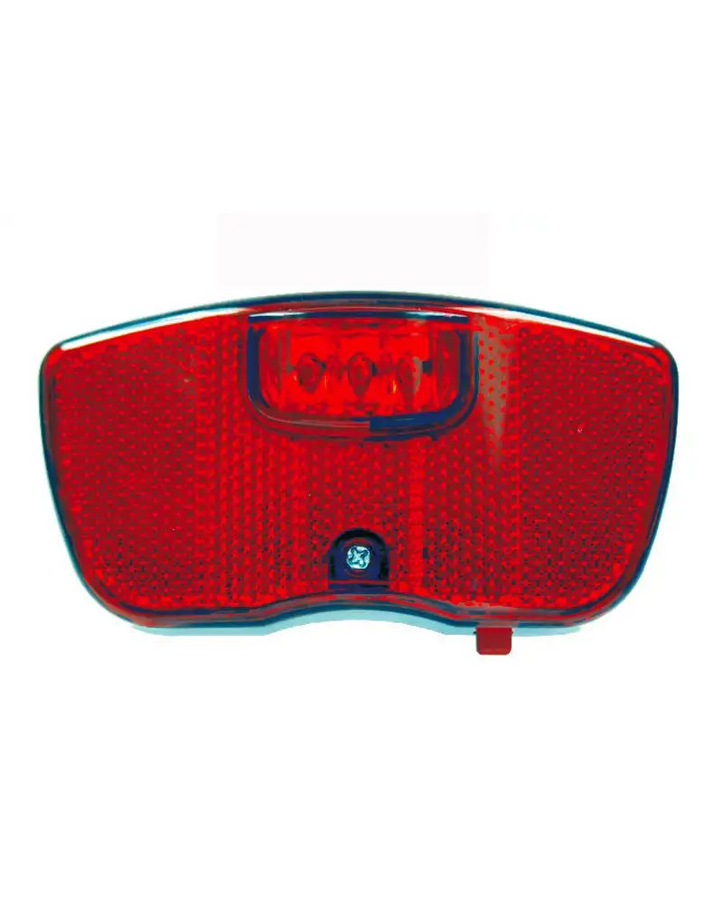 BTA Rear Light With Battery, For City-Trekking Bike. With 3 Red Leds..