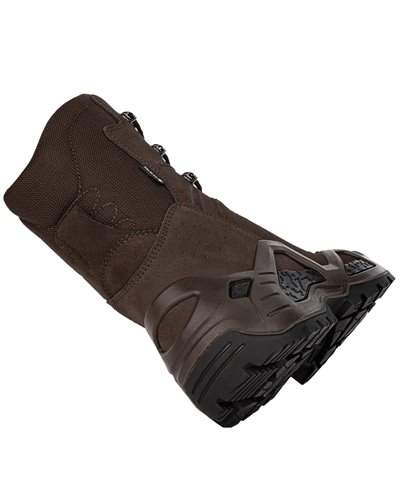 Lowa Z-8S HI C GTX Gore-Tex Men's Tactical Boots Suede Leather, Dark Brown