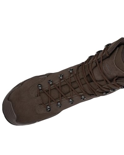 Lowa Z-8S HI C GTX Gore-Tex Men's Tactical Boots Suede Leather, Dark Brown