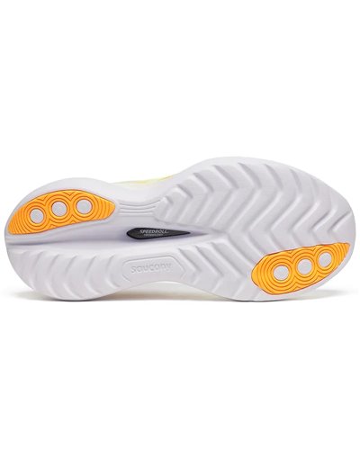Saucony Endorphin Trainer Men's Running Shoes, White/Black