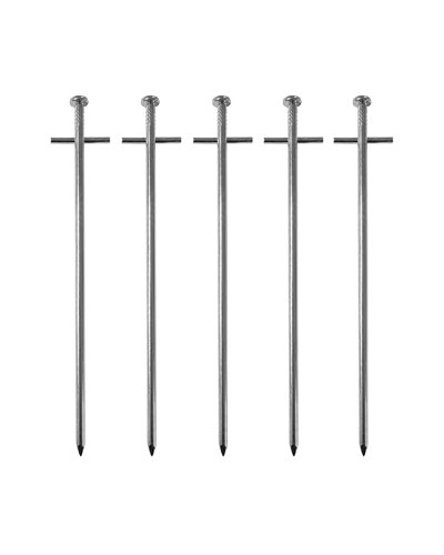 Ferrino Spillone in Acciaio a T 5mm 30cm (5 pz)