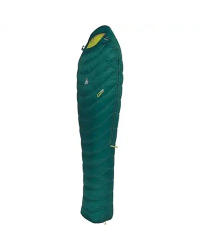 Camp ED 200 Plus Saccoletto -4&deg Sinistro, Blu Verdastro/Lime
