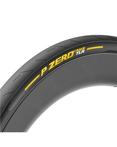 Pirelli P Zero Race TLR 700X30 Tubeless Ready Tyre, Black/Yellow