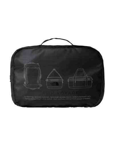 The North Face Base Camp Voyager Borsone 42 Litri, TNF Black/Asphalt Grey