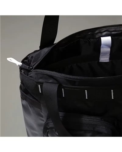 The North Face Base Camp Voyager Tote Bag - 25 Liters 16" Laptop Compatible, TNF Black/TNF White/NPF