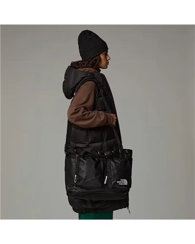The North Face Base Camp Voyager Tote Borsa 25 Litri Compatibile con Laptop 16", TNF Black/TNF White/NPF