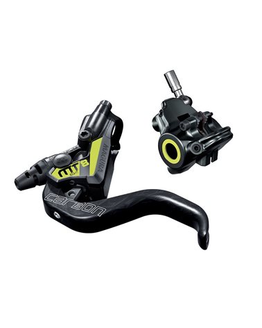 Magura Mt8 Sl Flatmount, 1-Finger Hc-Carbolay Lever Blade - Mounting Left or Right, Black