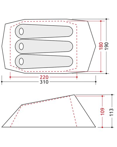 Camp Minima 3 SL 3-person Tent