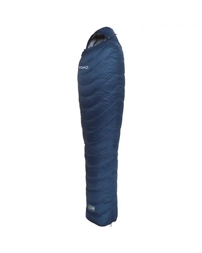 Camp ED 400 Plus Saccoletto -15° Destro, Blu Cobalto/Grigio