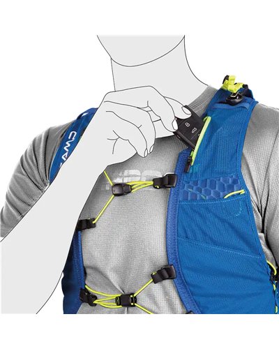 Camp Trail Force 10 Zaino Gilet Trail Running Idrico Compatibile, Blu