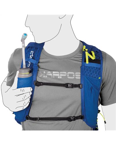 Camp Trail Force 20 Hydratation Compatible Raid Racing Pack/Vest, Blue