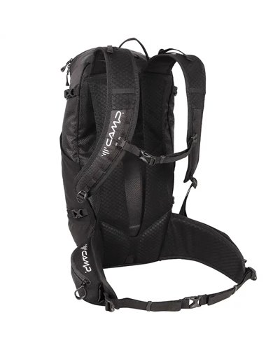 Camp Outback 20 Zaino Trail Running/Trekking Idrico Compatibile, Nero