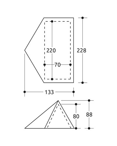 Camp Minima 1 Evo 1-person Tent