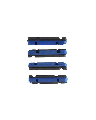 Campagnolo BR-PEO500X1 HG Shimano Dura-Ace Pattini Freno Cerchio PEO, Blu (2 Coppie)