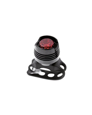 Wag Wag Metal Rear Light, Alloy Body, Battery Included. Black.