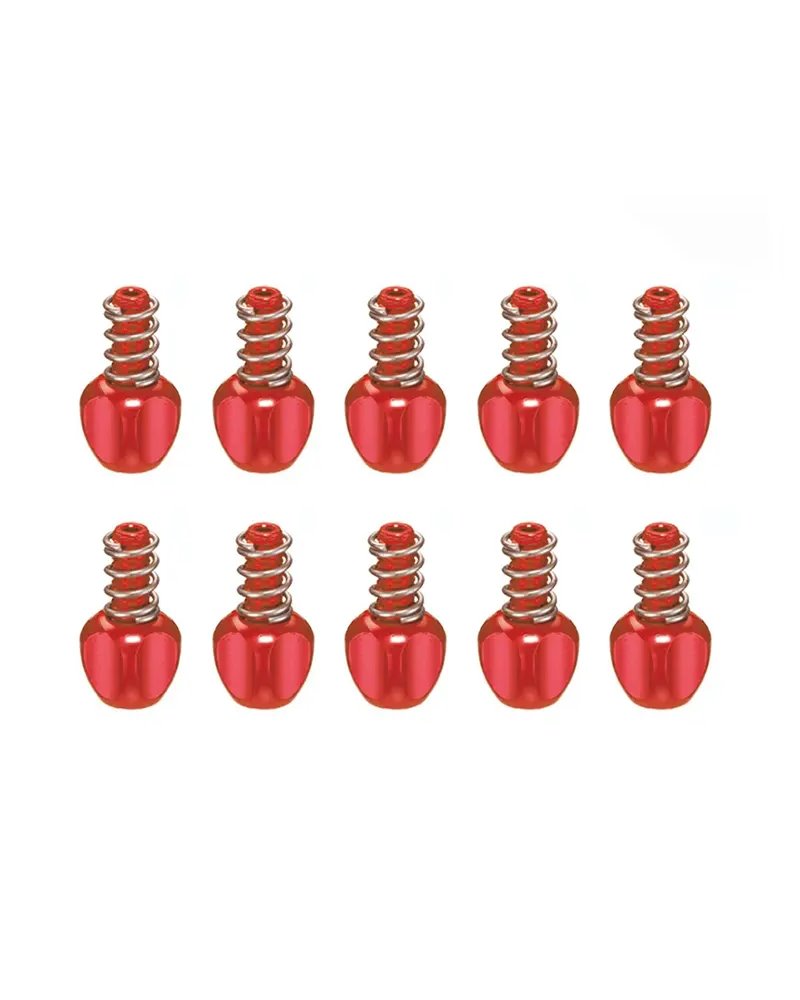 Alligator Registro Cambio/Deragliatore Alluminio M5, Rosso (10 pz)