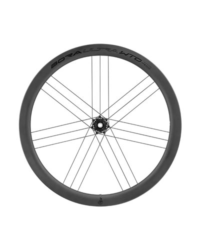 Campagnolo Wheelset Bora Ultra WTO 45 Carbon C23 SMU TLR Disc 28/700C Campagnolo N3W Center Lock AFS, Black Matt