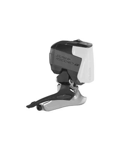 Campagnolo Front Derailleur Super Record S Wireless 2x12S - Matt Black, Braze-On (Battery not Included)